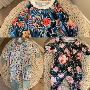 Bundle: Baby Girl Onesies - 3 for $30